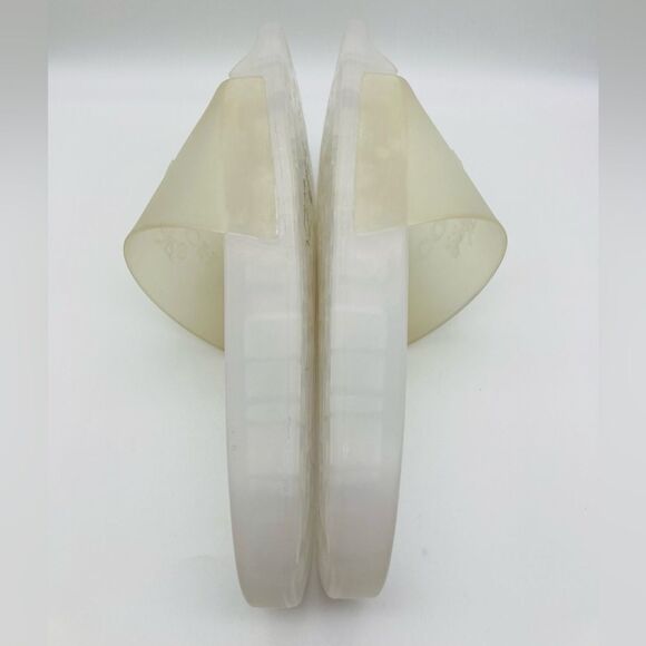 NWT Coach Men’s Clear Slide Chalk Sandals Size 9D - Picture 6 of 8